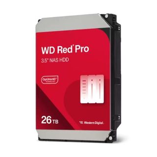 WESTERN DIGITAL RED PRO NAS HDD 26TB INTERNO 3.5" SATA 6Gb/s BUFFER 512MB 7.200…