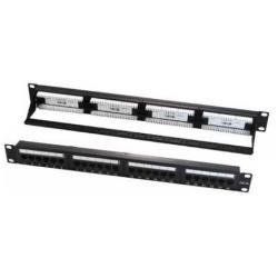 WP CABLING - Pannello cablaggio - montaggio su rack - CAT 6a - UTP - RJ-45 X 24…
