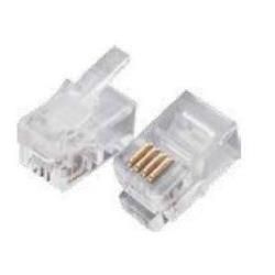 WP EUROPE CF10 PLUG 4P4C CAT.3 CAVO PIATTO