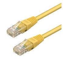 WP EUROPE PATCH U/UTP CAT.5E PVC GIALLO 3M