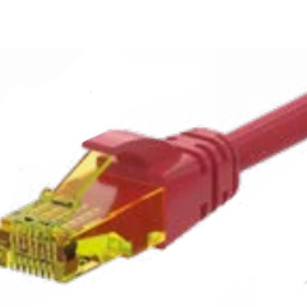 WP EUROPE PATCH U/UTP CAT.6A LSHF ROSSO 5M