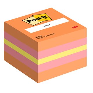 Foglietti riposizionabili colorati Post-it® Notes Minicubo 51x51 mm assortiti -…