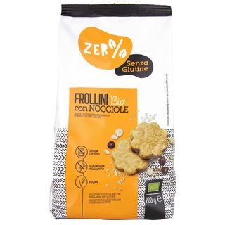 Frollini - con nocciole - 200 gr - Zerglutine