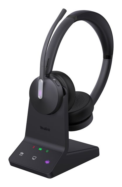 Yealink WH64 DUAL TEAMS Cuffie Bluetooth Wireless per Ufficio