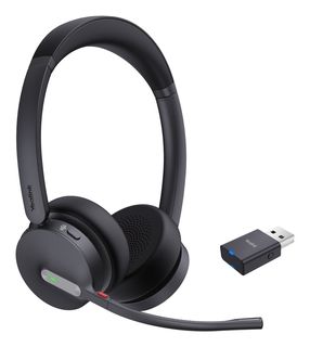 Yealink WH64 Hybrid Dual Teams Auricolare Wireless A Padiglione Ufficio Micro-U…