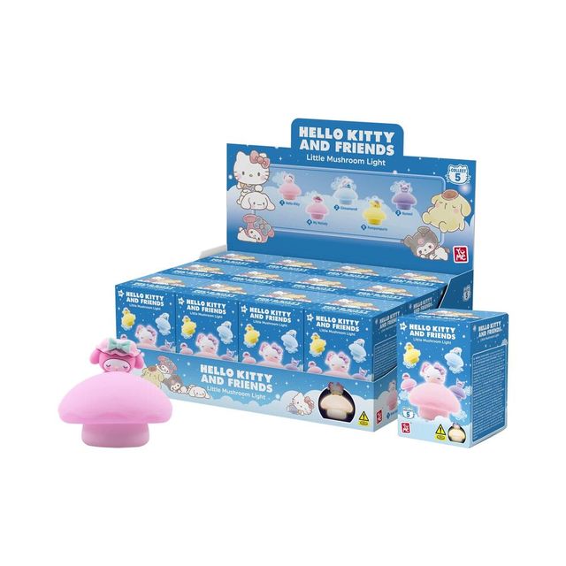 YuMe Blind Box - Hello Kitty and Friends Night Light Little Mushroom Light Seri…
