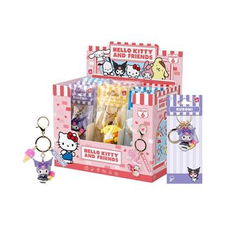 YuMe Keychain - Hello Kitty and Friends Keychain & Strap Tea Party Series - PDQ…
