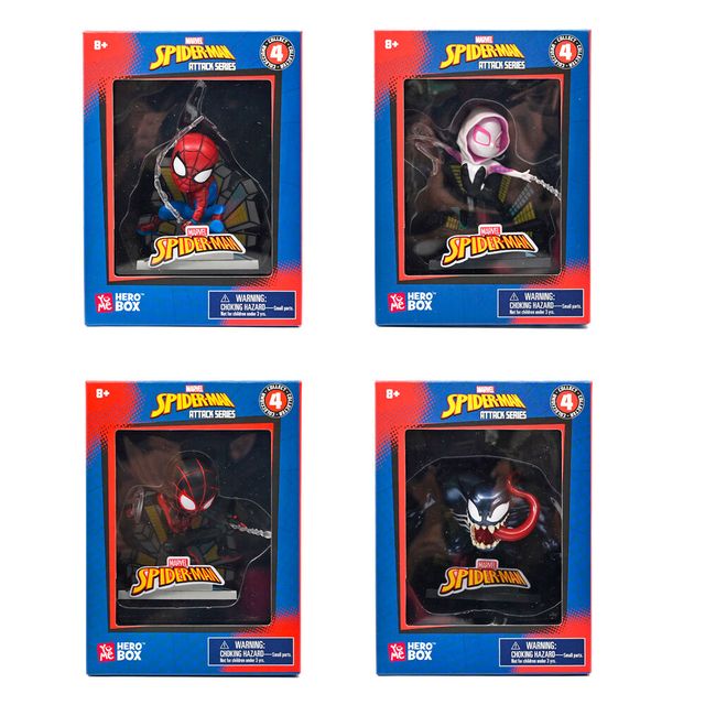 YuMe Window Box - Hero Box Spider-Man - Attack Series - ASSORTED CTN (12 Units)…