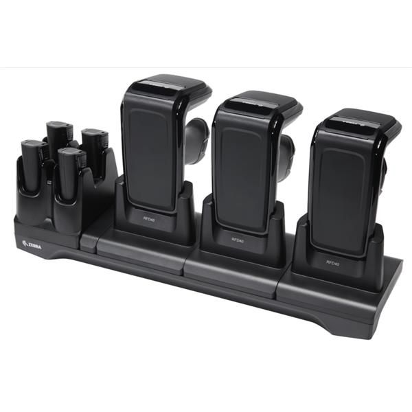 ZEBRA CRADLE RFD40 3 DEV 4 SLOT TOASTER