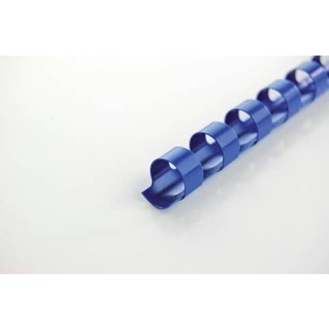 GBC CombBind - 14 mm - 21 anelli - A4 (210 x 297 mm) - 125 fogli - blu - 100 pe…