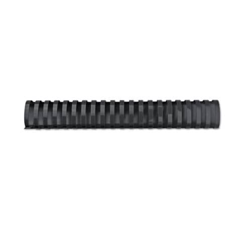 GBC CombBind - 32 mm - 21 anelli - A4 (210 x 297 mm) - 280 fogli - nero - 50 pe…