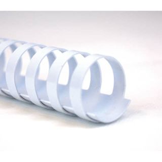GBC CombBind - 8 mm - 21 anelli - A4 (210 x 297 mm) - 45 fogli - bianco - 100 p…
