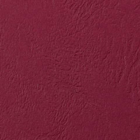 GBC LeatherGrain - A4 (210 x 297 mm) - rosso scuro - 250 g/m² - 100 pezzi coper…