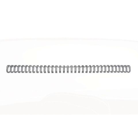 GBC WireBind - 12.5 mm - 34 anelli - A4 (210 x 297 mm) - 115 fogli - nero - 100…