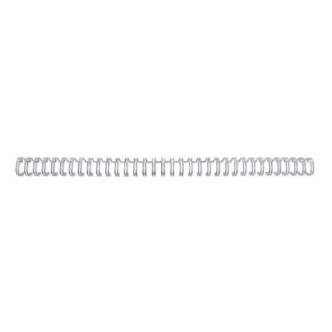 GBC WireBind - 14 mm - 34 anelli - A4 (210 x 297 mm) - 125 fogli - argento - 10…