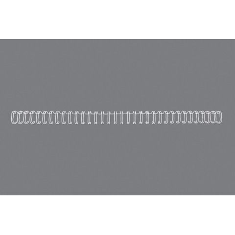 GBC WireBind - 7.9 mm - 34 anelli - A4 (210 x 297 mm) - 70 fogli - bianco - 100…