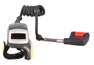 Zebra RS4000 Lettore di codici a barre indossabile 1D Laser Grigio, Argento