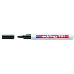 edding 751 paint - Marcatore - permanente - nero - inchiostro pigmentato - 1-2 …