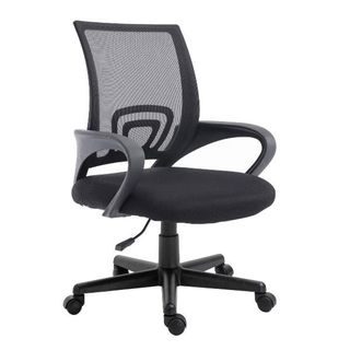 equip - Sedia - ergonomico - braccioli - D-shaped - girevole - nylon, rete - ne…