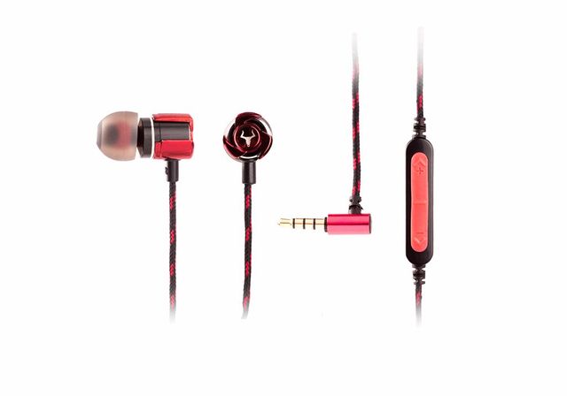 iTek TAURUS IE100 InEar Gaming Headset - Nero/Rosso