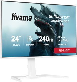 iiyama GB2471HSU-W1 Monitor da gioco G-Master 23,8" IPS FHD 240Hz 2xHDMI DP USB…