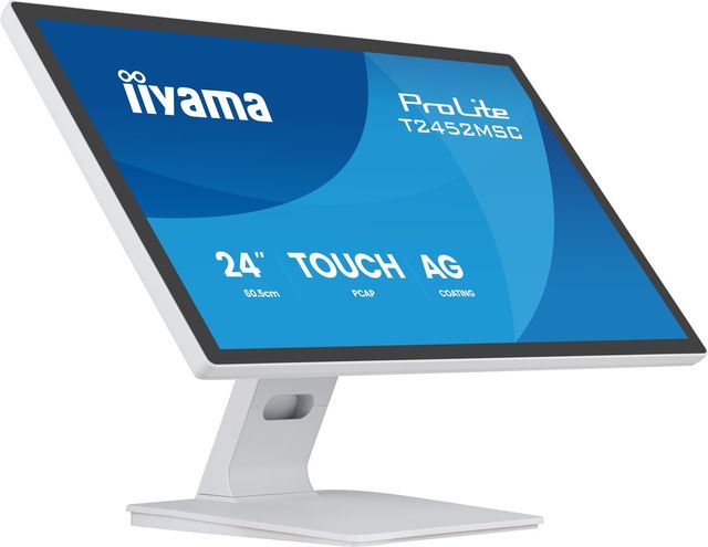 iiyama T2452MSC-W1AG Monitor Touch ProLite 24" IPS FHD PCAP 10 punti 400cd HDMI…