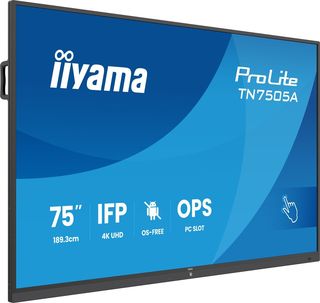 iiyama TN7505A-B1AG Display Interattivo 75" IPS 4K IR 40 punti 500cd DeepContra…