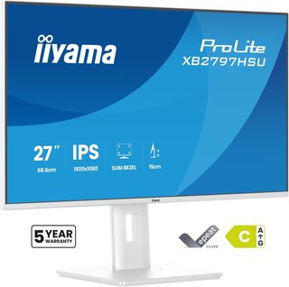 iiyama XB2797HSU-W1 Monitor ProLite 27" IPS FHD 120Hz 350cd 2xUSB 3.2 2xUSB-C H…