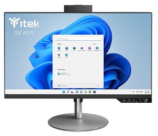 itek AIO Barebone - 23.8" FHD- H610- 2xDDR4- M.2- 2x SSD/HDD 2.5"- WiFi- BT- Po…