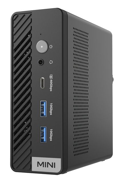 itek Mini PC Barebone - 0.8L- i5-12450H- 2xDDR5- 2xM.2- Type-C- 4xUSB3- HDMI- D…