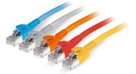 Cablaggio in Rame - PATCH SFTP CAT.6A LSHF GIALLO 10M