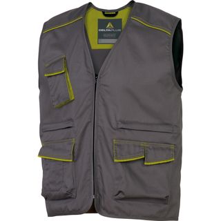 Gilet da lavoro PanostyleR M6GIL - sargia/poliestere/cotone - taglia L - grigio…
