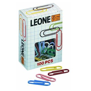 Molho Leone - Clip per carta - arrotondato - No. 2 - 28 mm - copertura in plast…