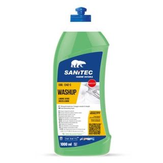 Sanitec - Detergente - liquido - flacone - 1 L - limone verde - professionale -…