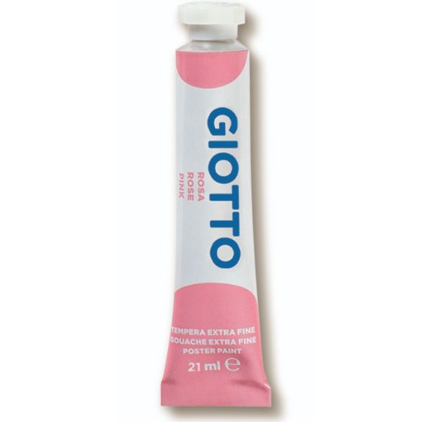 Giotto Tempera Extra in tubetto - confezione 6 pz Rosa
