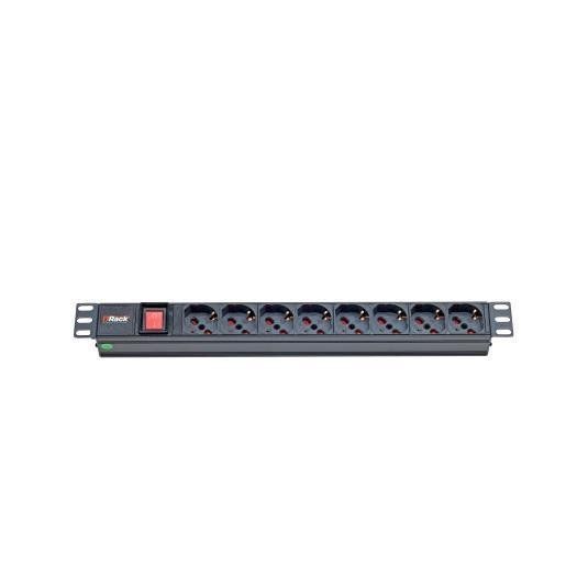 ITRack - Unità distribuzione alimentazione (montabile in rack) - 250 V c.a. V -…