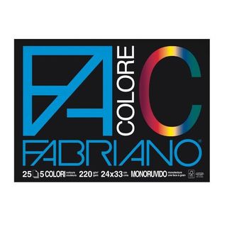 DISEGNO SCOLASTICO CF 5 ALBUM FABRIANO COLORE