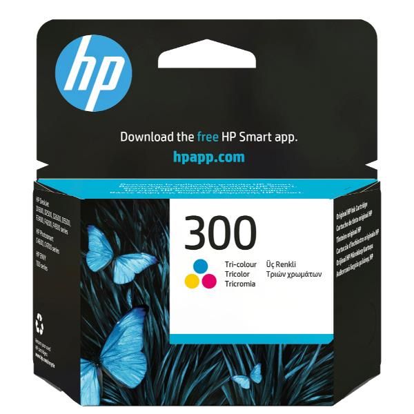 HP 300 - 4 ml - colore (ciano, magenta, giallo) - originale - cartuccia d'inchi…