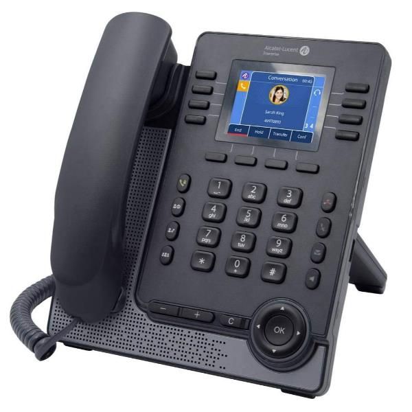 Alcatel-Lucent M5 DeskPhone - Telefono VoIP - SIP v2 - multilinea - grigio