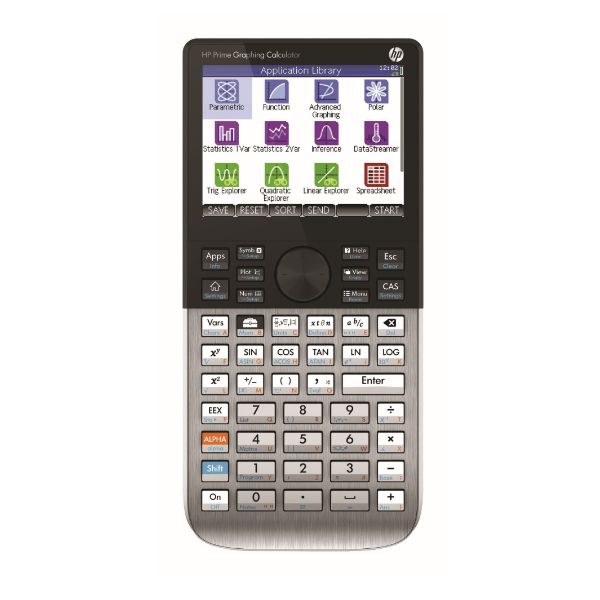 HP Prime G2 - Calcolatrice grafica - USB - batteria - metallo spazzolato
