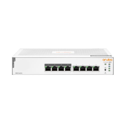 HPE Aruba Instant On 1830 8G 4p Class4 PoE 65W Switch - Switch - intelligente -…