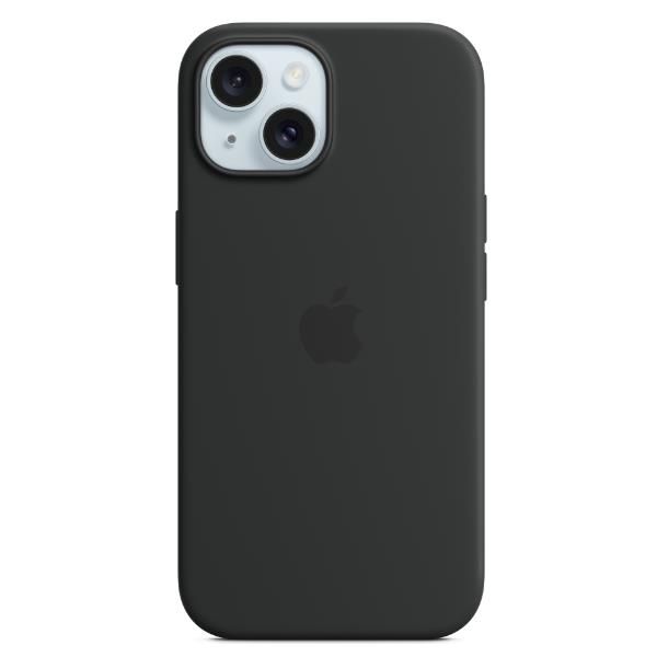 Apple - Cover per cellulare - compatibile MagSafe - silicone - nero - per iPhon…
