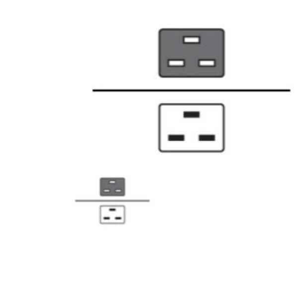HPE Jumper Cord - Cavo di alimentazione - IEC 60320 C19 a IEC 60320 C20 - 2 m -…
