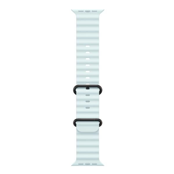 Apple Cinturino Ocean blu ghiaccio (49 mm) - Titanio nero