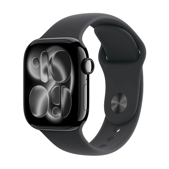 Apple Watch Series 11 GPS 42mm Cassa Alluminio Jet Black con Sport Band Nero - …