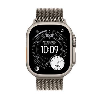 Apple Watch Ultra 3 GPS + Cellular 49mm Cassa Titanio Naturale con Loop in magl…