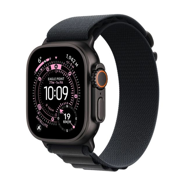Apple Watch Ultra 3 GPS + Cellular 49mm Cassa Titanio Nero con Alpine Loop Nero…