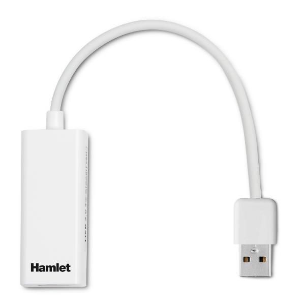 Hamlet HNU3GIGA - Adattatore di rete - USB 3.0 - Gigabit Ethernet