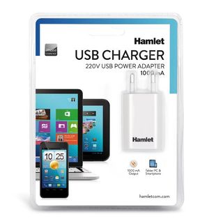 Hamlet XPW220U2 Alimentatore 220V per dispositivi USB Alimentatore 220V per dis…