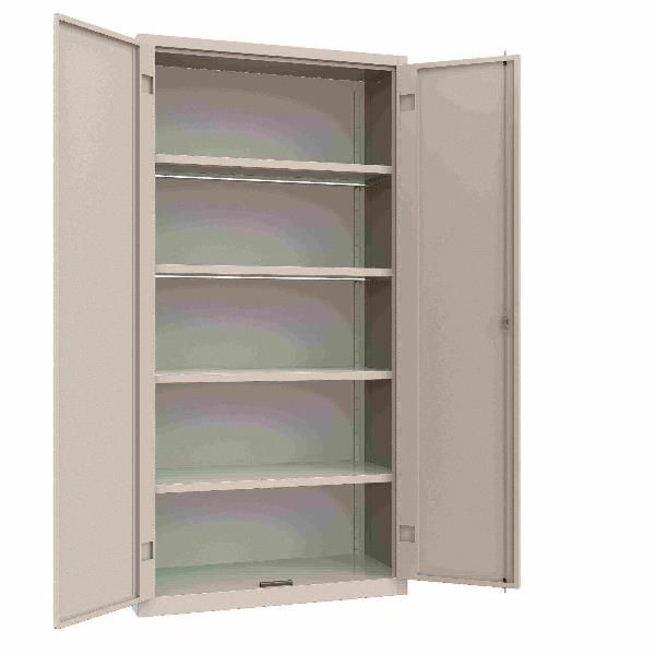 Armadio contenitore monoblocco - 100 x 45 x 200 cm - grigio chiaro - Armet